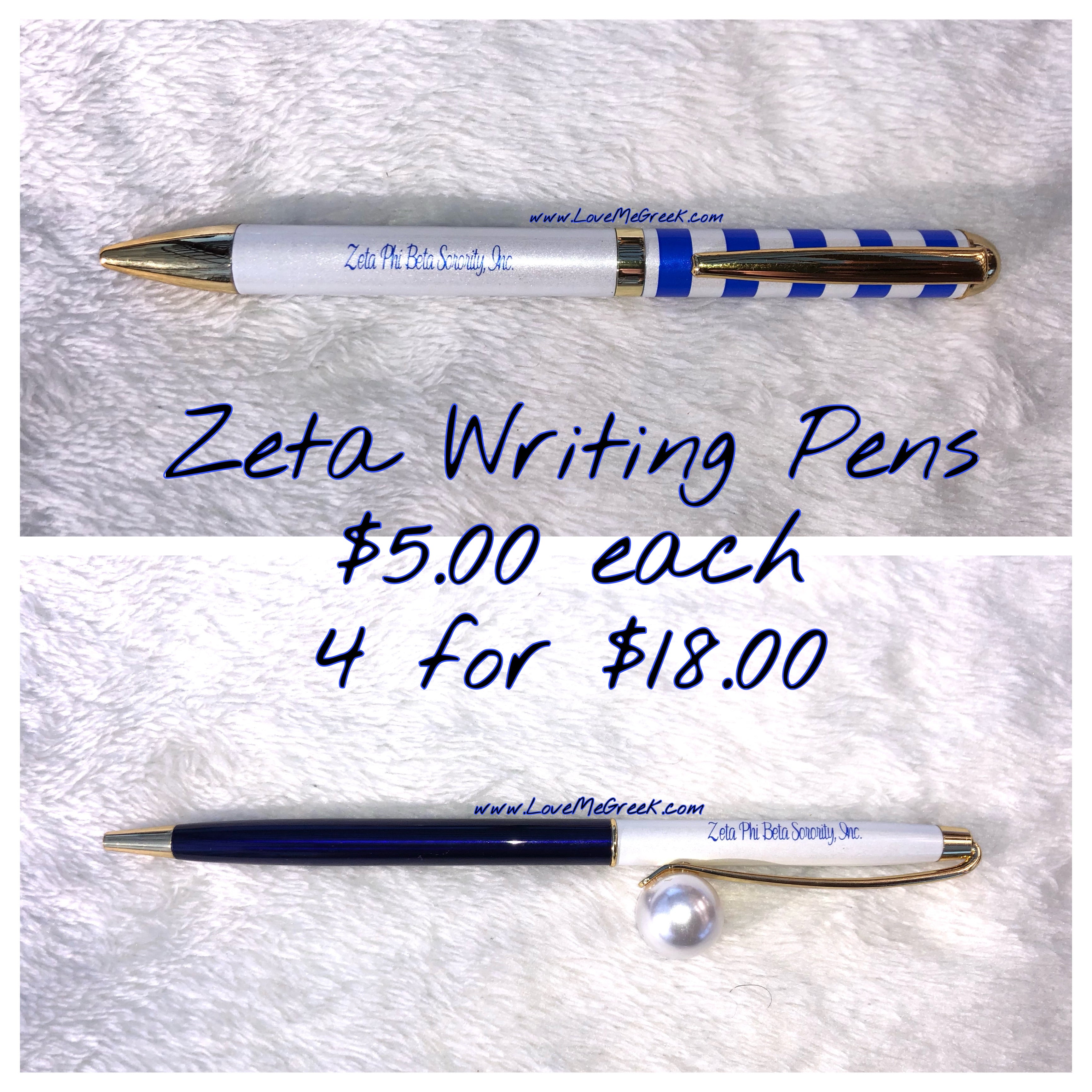 Zeta Pearl Writing Pens – LoveMeGreek