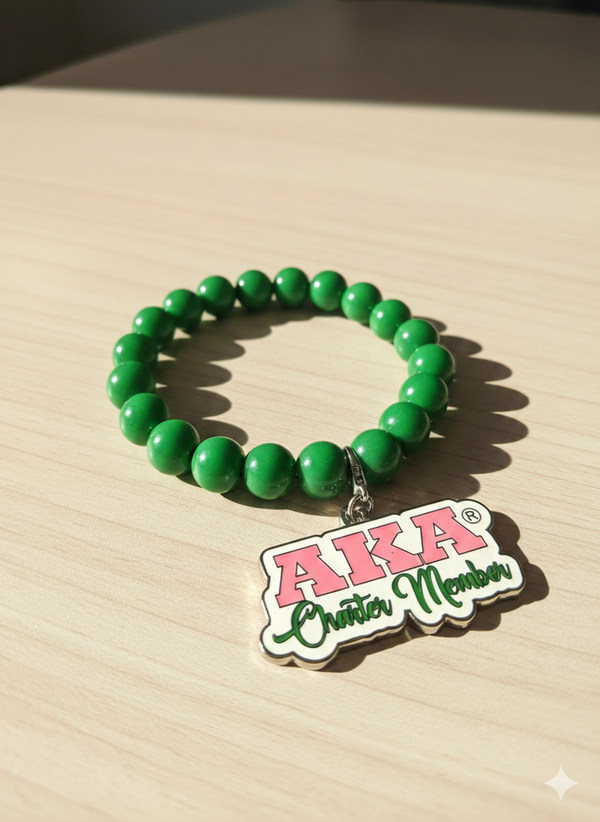 AKA Charter Member Bracelet