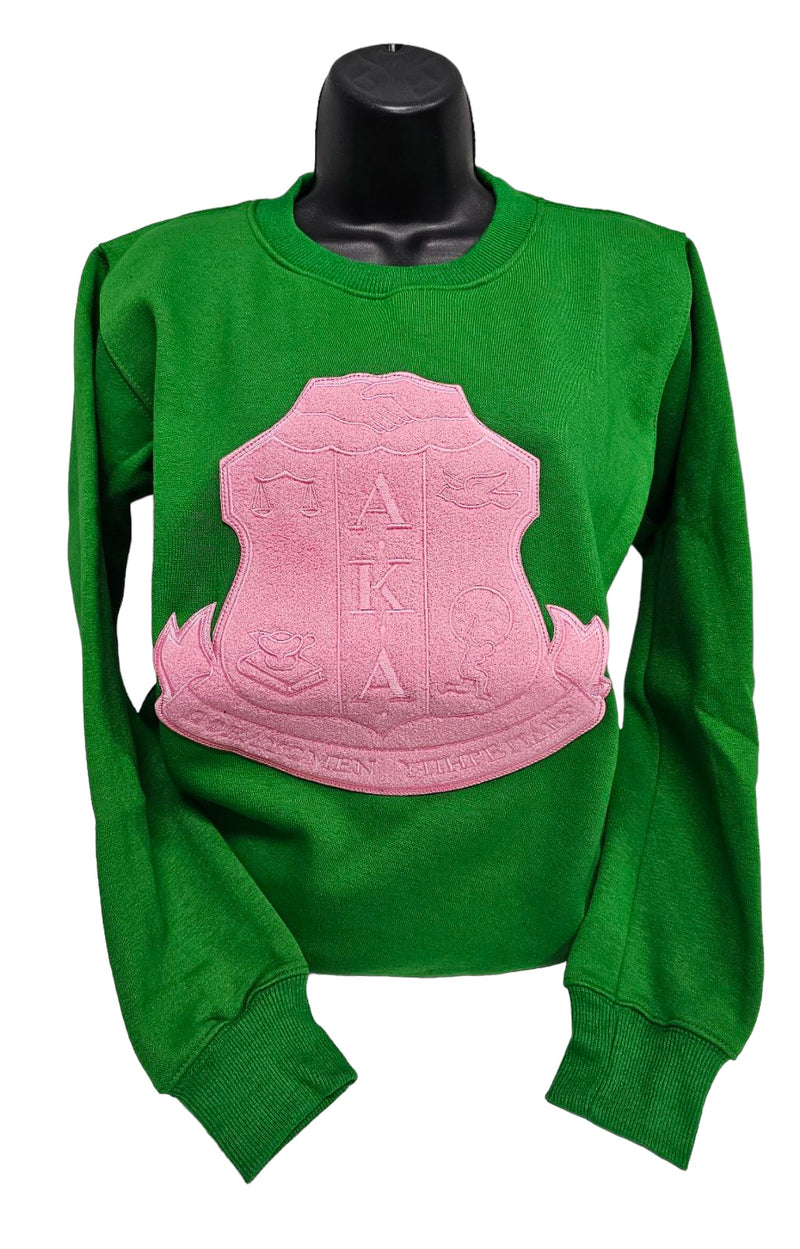 AKA Pink Shield Sweatshirt