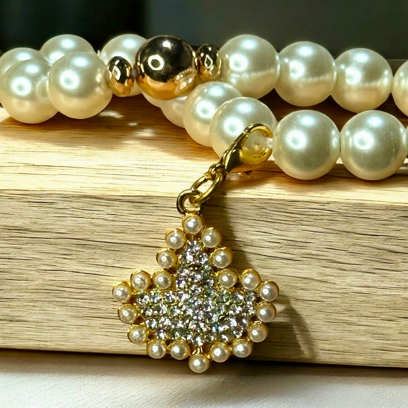 AKA Gold Pearl Ivy Bracelet