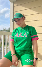 AKA Green Short Set