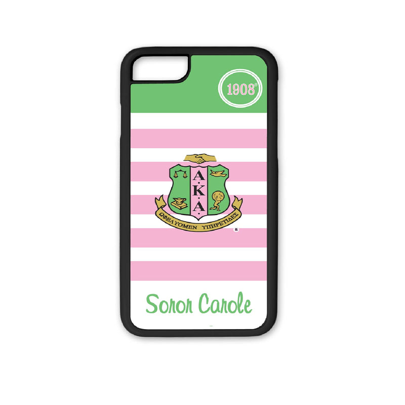 Green Top Line with 1908 Cell Phone Case Design