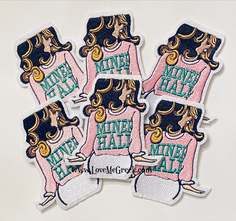 Miner Hall Lady Patch