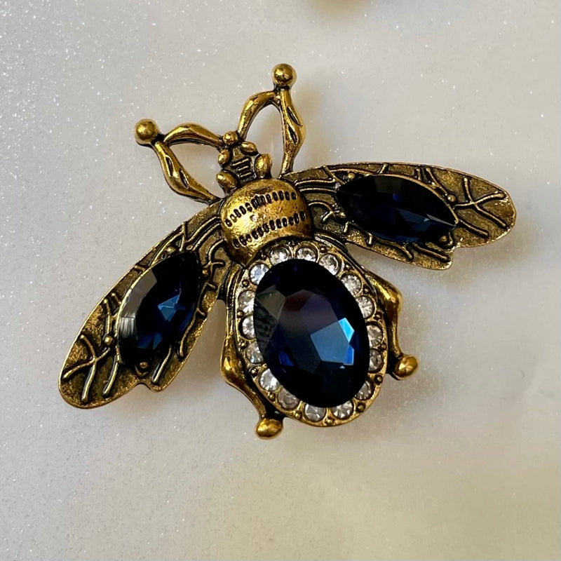 Blue Beetle Shoe Bitz Charm