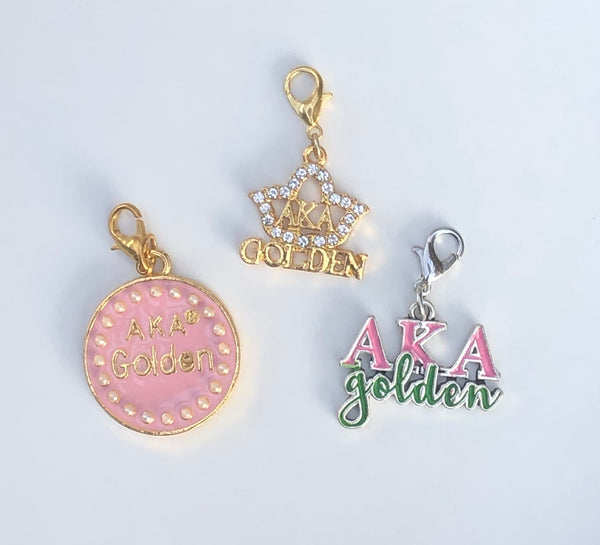 Golden Soror Charms
