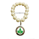 AKA Pearl Number Bracelet
