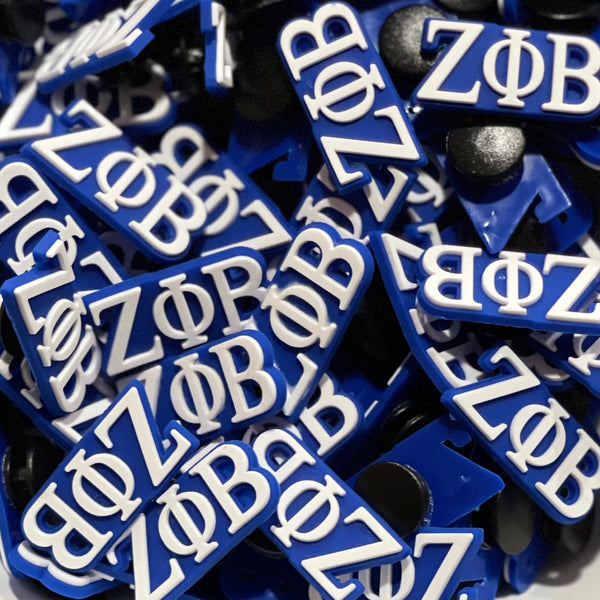 ZPhiB Letters Shoe Charm