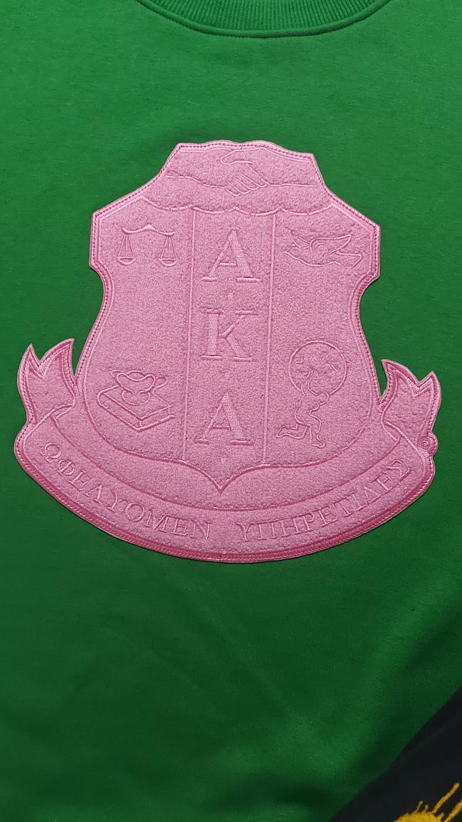 AKA Pink Shield Sweatshirt