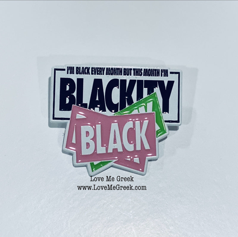 Blackity Black Pin
