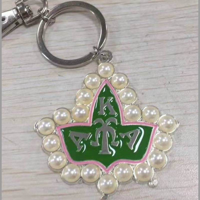 Ivy Badge Keychain