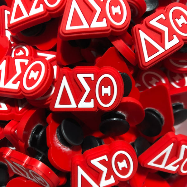 DST Greek Letters (Red) Shoe Bitz Charm