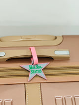 Silver Star Luggage Tag
